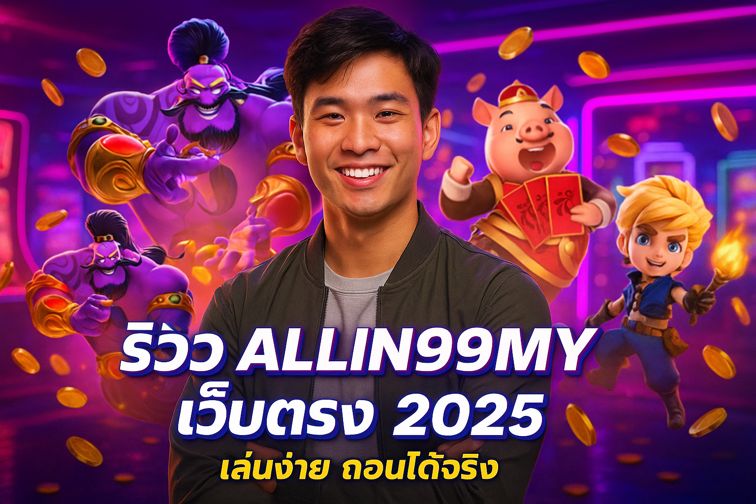 รีวิว ALLIN99MY เว็บตรง 2025 เล่นง่าย ถอนได้จริง